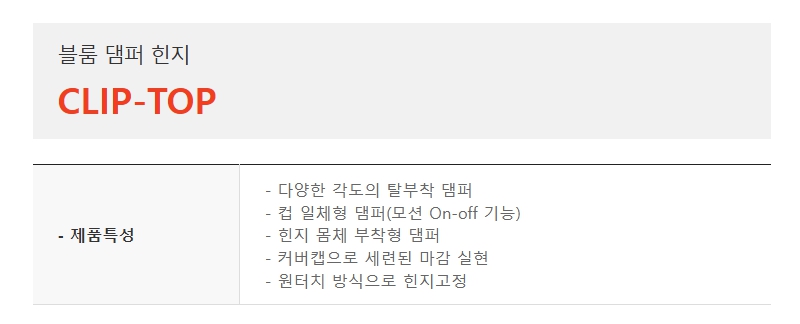 블룸 댐퍼 힌지, CLIP-TOP-1.jpg